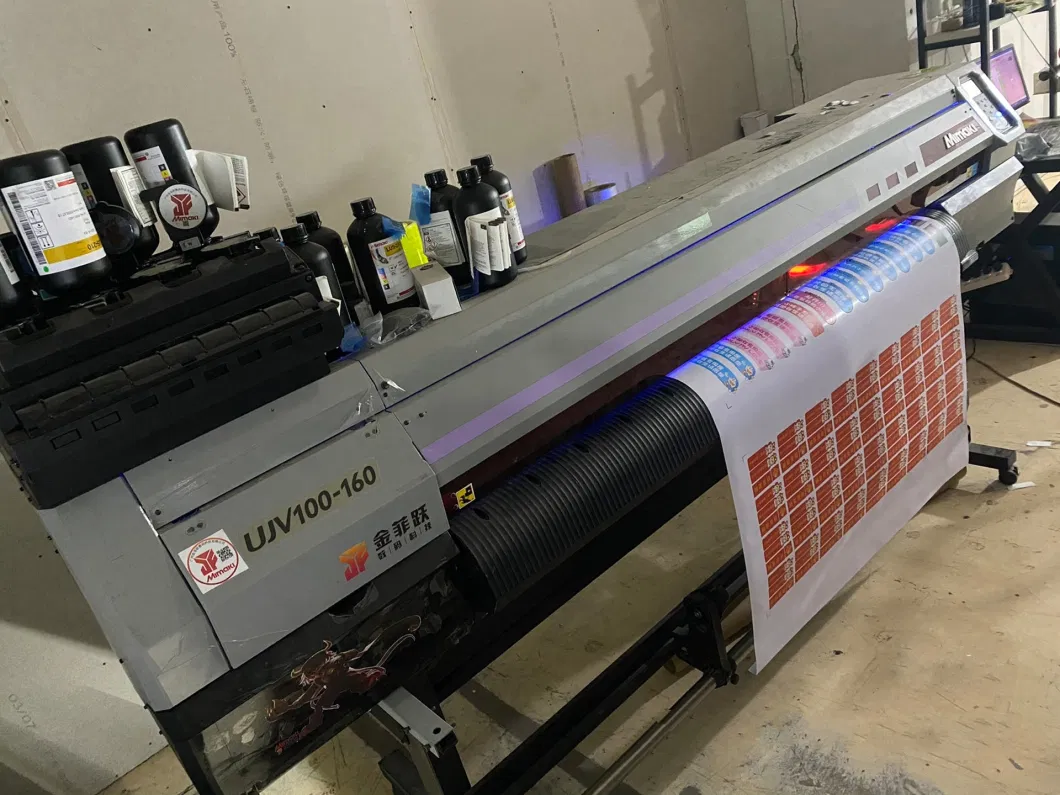 Used and 90%New Mimaki Ujv100-160 Ujv300-160 Roll to Roll LED-UV Inkjet Printer Second Hand/Refurbished Mimaki Ujv100-160 Roll to Roll Inkjet Printers