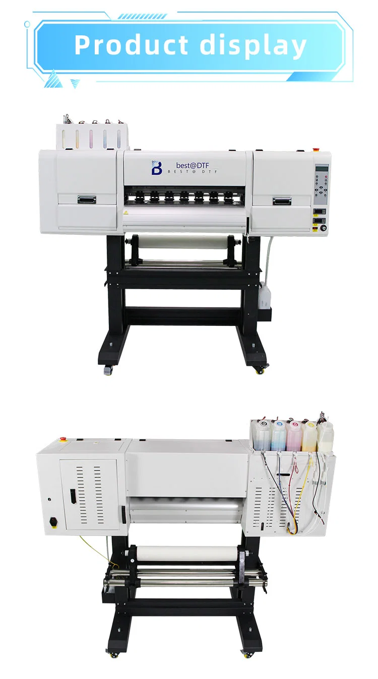 Dtf Printer 24 Inch 2 or 4 Heads T Shirt Printing Machine Dtf Printer Dtf Printer Printing Machine 2FT I3200 4720