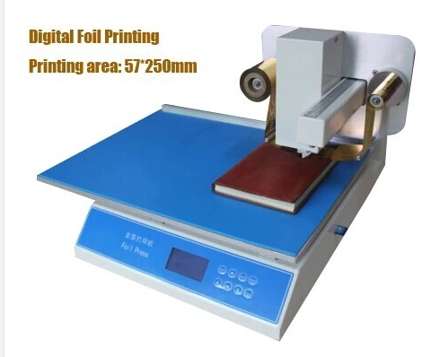 Machine d'estampage à chaud numérique/imprimante à feuille pour couverture de livre en papier et cuir