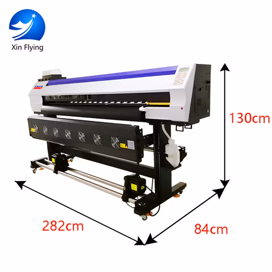 Têtes d'impression Ep I3200, 1.8m, imprimante numérique à Sublimation pour transfert de chaleur, impression textile, vente directe d'usine