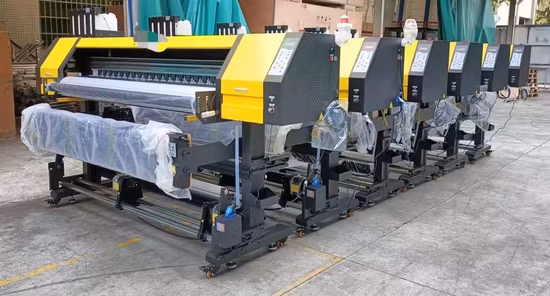 Imprimante à Sublimation haute résolution de 1.9m, Machine industrielle à grande vitesse pour tissu et Textile, traceur de teinture directe