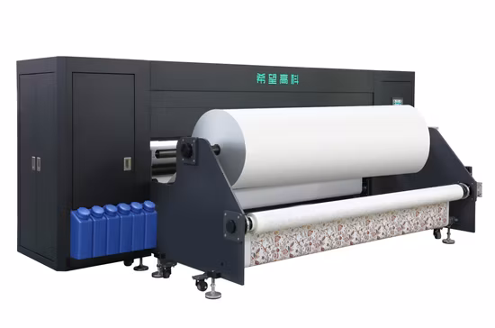 Imprimante de transfert de tissu en cuir de toile à grande vitesse Jet d'encre Grande sublimation Flex T-shirt Machine d'impression numérique Imprimante grand format